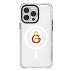 Galatasaray Iphone 13 Pro Uyumlu Magsafe Logo Telefon Kılıfı Şeffaf