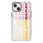 Galatasaray Iphone 13 Uyumlu Galatasaray Dikey Metin Telefon Kılıfı Kırmızı