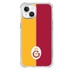 Galatasaray Iphone 13 Uyumlu Parçalı Logo Telefon Kılıfı Kırmızı