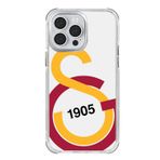 Galatasaray Iphone 14 Pro Max Uyumlu Büyük Logo Telefon Kılıfı Kırmızı