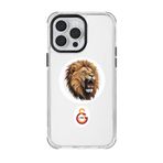 Galatasaray Iphone 14 Pro Max Uyumlu Galatasaray Aslan Kükre Arma Magsafe Telefon Kılıfı Kırmızı