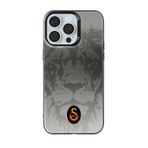 Galatasaray Iphone 14 Pro Max Uyumlu Galatasaray Aslan Siyah Arma Premium Telefon Kılıfı Kırmızı