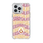 Galatasaray Iphone 14 Pro Max Uyumlu Galatasaray Bayrak Metin Telefon Kılıfı Kırmızı