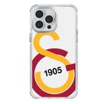 Galatasaray Iphone 14 Pro Uyumlu Büyük Logo Telefon Kılıfı Kırmızı