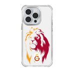 Galatasaray Iphone 14 Pro Uyumlu Galatasaray Aslan Telefon Kılıfı Kırmızı