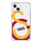 Galatasaray Iphone 14 Uyumlu Büyük Logo Telefon Kılıfı Kırmızı