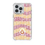 Galatasaray Iphone 15 Pro Max Uyumlu Galatasaray Bayrak Metin Telefon Kılıfı Kırmızı