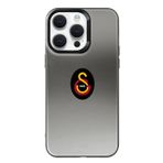 Galatasaray Iphone 15 Pro Max Uyumlu Siyah Arma Premium Telefon Kılıfı Kırmızı