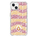 Galatasaray Iphone 15 Pro Uyumlu Bayrak Metin Telefon Kılıfı Kırmızı