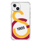 Galatasaray Iphone 15 Pro Uyumlu Galatasaray Büyük Logo Telefon Kılıfı Kırmızı