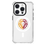 Galatasaray Iphone 15 Pro Uyumlu Parçalı Aslan Magsafe Telefon Kılıfı Kırmızı