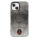 Galatasaray Iphone 15 Uyumlu Aslan Siyah Arma Premium Telefon Kılıfı Kırmızı