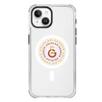 Galatasaray Iphone 15 Uyumlu Magsafe Aslolan Telefon Kılıfı Kırmızı