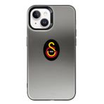 Galatasaray Iphone 15 Uyumlu Siyah Arma Premium Telefon Kılıfı Kırmızı