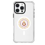 Galatasaray Iphone 16 Pro Max Uyumlu Magsafe Aslolan Telefon Kılıfı Kırmızı