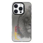 Galatasaray Iphone 16 Pro Max Uyumlu Premium Aslan Telefon Kılıfı Gri