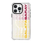 Galatasaray Iphone 16 Uyumlu Dikey Metin Telefon Kılıfı Kırmızı