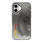 Galatasaray Iphone 16 Uyumlu Premium Aslan Telefon Kılıfı Gri