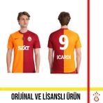Galatasaray Lisanslı 2023/2024 Parçalı 5 Yıldızlı İç Saha Icardi Baskılı Sarı Kırmızı Forma