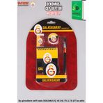 Galatasaray Lisanslı 4'lü Kırtasiye Seti, Not Defteri, Kalem, Silgi, Kalemtraş
