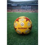 Galatasaray Lisanslı Futbol Topu - Kırmızı - Sarı