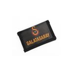 Galatasaray Lisanslı Siyah Suni Deri Cüzdan