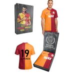 Galatasaray Orijinal 23-24 Parçalı İsme Özel Forma Metin Oktay Baskılı Hediyelik Ahşap