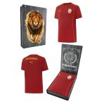 Galatasaray Orijinal Lisanslı 2024/25 Kırmızı Antrenman T-Shirt Gs Aslan Baskılı Hediyelik Ahşap Kutulu