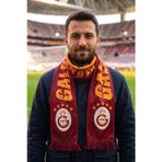 GALATASARAY ORİJİNAL LİSANSLI 5 YILDIZ KIRMIZI ŞAL ATKI