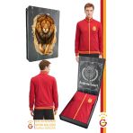 Galatasaray Orijinal Lisanslı Dik Yaka Fermuarlı Erkek Sweat Gs Aslan Baskılı Hediyelik Ahşap Kutulu