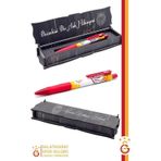 Galatasaray Orijinal Lisanslı Lüks Versatil Uçlu Kalem 0.7 Hediyelik Ahşap Kutulu