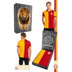 Galatasaray Orijinal Lisanslı Match Day T-Shirt Gs Aslan Baskılı Hediyelik Ahşap Kutulu - Sarı