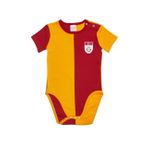 Galatasaray Orijinal Lisanslı Metin Oktay Sarı Kırmızı Bebek Zıbın (Sarı - Kırmızı, 9-12 Ay)