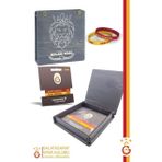 Galatasaray Orijinal Lisanslı Sarı Kırmızı 1905 2'li Çocuk Bileklik Hediyelik Ahşap Kutulu