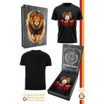 Galatasaray Orijinal Lisanslı We Are Gala T-Shirt Gs Aslan Baskılı Hediyelik Ahşap Kutulu