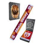 Galatasaray Orijinal Metin Oktay Atkı Hediyelik Ahşap Kutulu