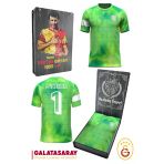 Galatasaray Orijinal Muslera Match Day Çocuk T-Shirt Metin Oktay Baskılı Hediyelik Ahşap Kutulu