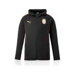 Galatasaray Puma A Takım Fermuarlı Kapüşonlu Sweatshirt 78121503 Siyah