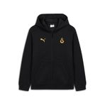Galatasaray Puma Çocuk Fermuarlı Kapüşonlu Sweatshirt 78291511 Siyah