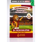 Galatasaray x Dekomus Lisanslı Efsaneler +5 Yaş Boyama Kitabı