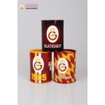 Galatasaray Yeni Sezon Lisanslı Galatasaray Metal Kumbara - Sarı - Kırmızı