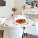 Galaxxy Paslanmaz Çelik Kubbeli Bulaşık Örtüsü Masa Yemek Örtüsü Yemek Örtüsü Western Restaurant Kapak Teppanyaki Bulaşık Örtüsü (Yurt Dışından) - / - Gümüş