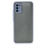 Galaxy A02S Kılıf Montreal Silikon Kapak - Gri