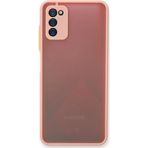 Galaxy A03S Kılıf Montreal Silikon Kapak - Pembe