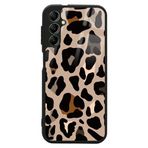 Galaxy A14 5G Kılıf Kamera Korumalı Desenli Luxury Portrait Painting Lusi Kapak Leopar