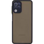 Galaxy A22 Kılıf Montreal Silikon Kapak - Lacivert