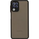 Galaxy A22 Kılıf Montreal Silikon Kapak - Siyah