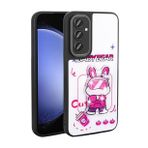 Galaxy A34 Kilif Parlayan Kabartmali Ikonik Figurlu Amas Silikon Kapak