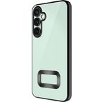 Galaxy A36 Kılıf Köşeleri Renkli Şeffaf Kamera Korumalı Silikon Luxury Kapak