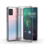 Galaxy A71 Kilif Zore Anti Shock Kenar Korumali Silikon Kapak